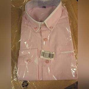 Classic Pink Dress Shirt for Men